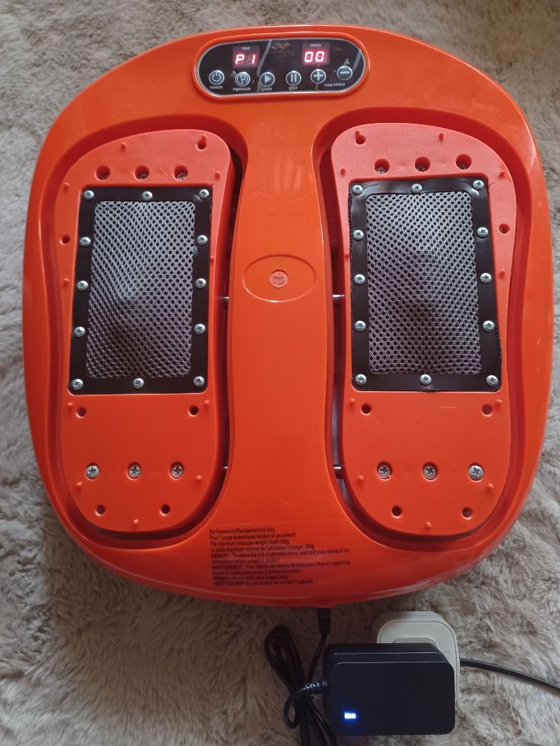Electric Foot Massager Machine (Category: Massage Devices) located in Quezon City. Submitted by better_dayz (Listing ID 1429508292, Image 2). Description: Calf Massager Feet Massager For Neuropathy Pain Relief, Plantar Fasciitis, Leg Blood Circulation Tone your muscles Soothe pain Relieve stress.