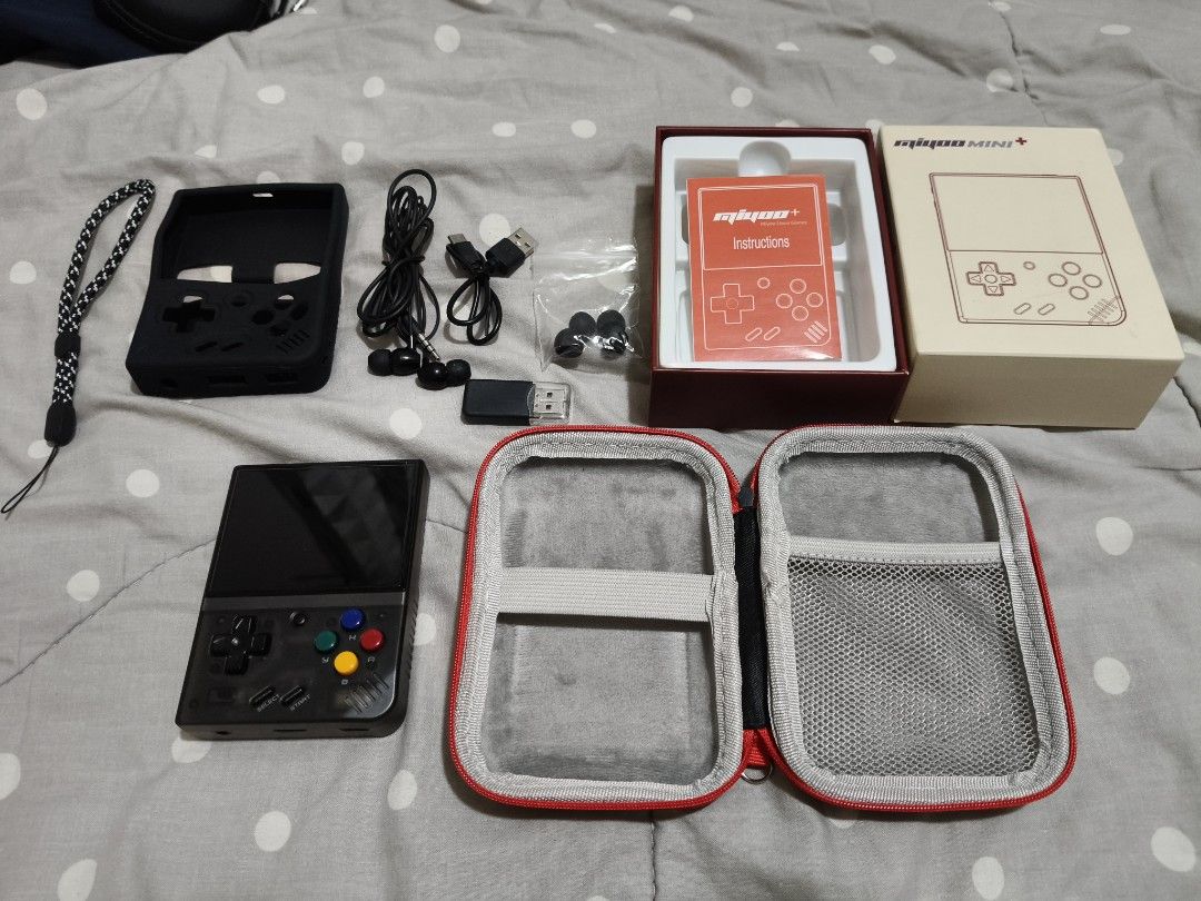 (FULL PACKAGE) Miyoo Mini Plus, Video Gaming, Video Game Consoles ...