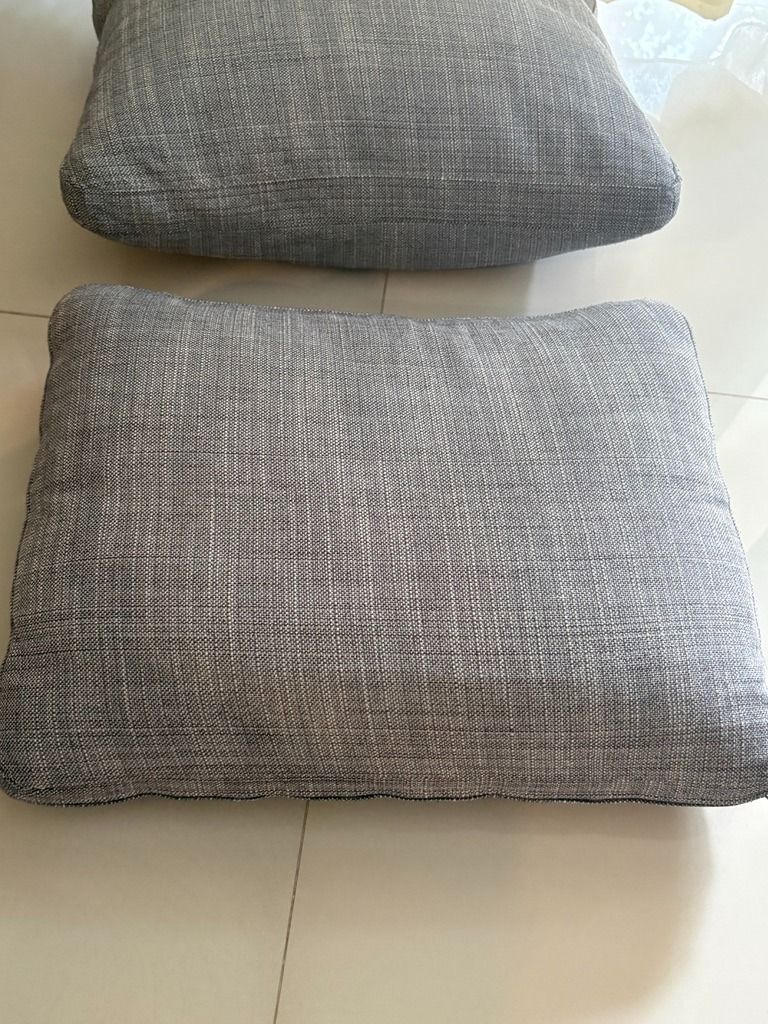 Grey Cushions - Set of 2