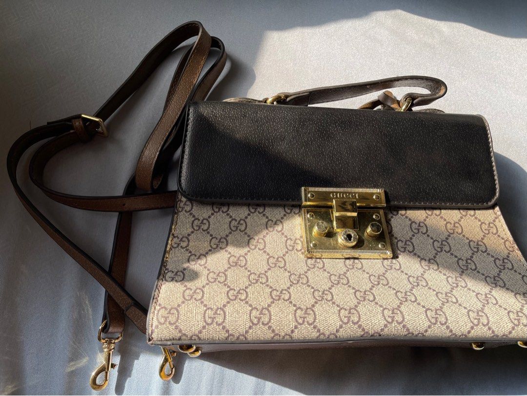 Gucci Padlock GG Supreme Shoulder Bag (Category: Luxury Bags & Wallets) located in Manila. Submitted by hj_256734 (Listing ID 1429506800, Image 1). Description: Excellent, Like new condition. No issues. Used only once. RFS: decluttering. .