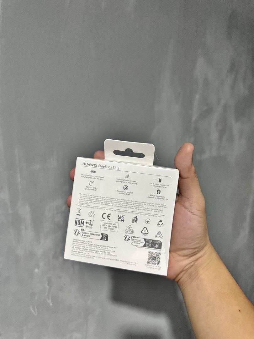 Huawei FreeBuds SE 2 (Category: Earphones) located in Pagadian. Submitted by lancism.g (Listing ID 1429518005, Image 2). Description: Brand New sealed.