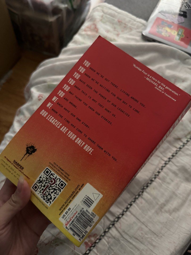 I Am Number Four: The Legacies Files (Category: Storybooks) located in Los Banos. Submitted by 0akley_07 (Listing ID 1429582374, Image 2). Description: payment first‼️ gcash only negotiable.