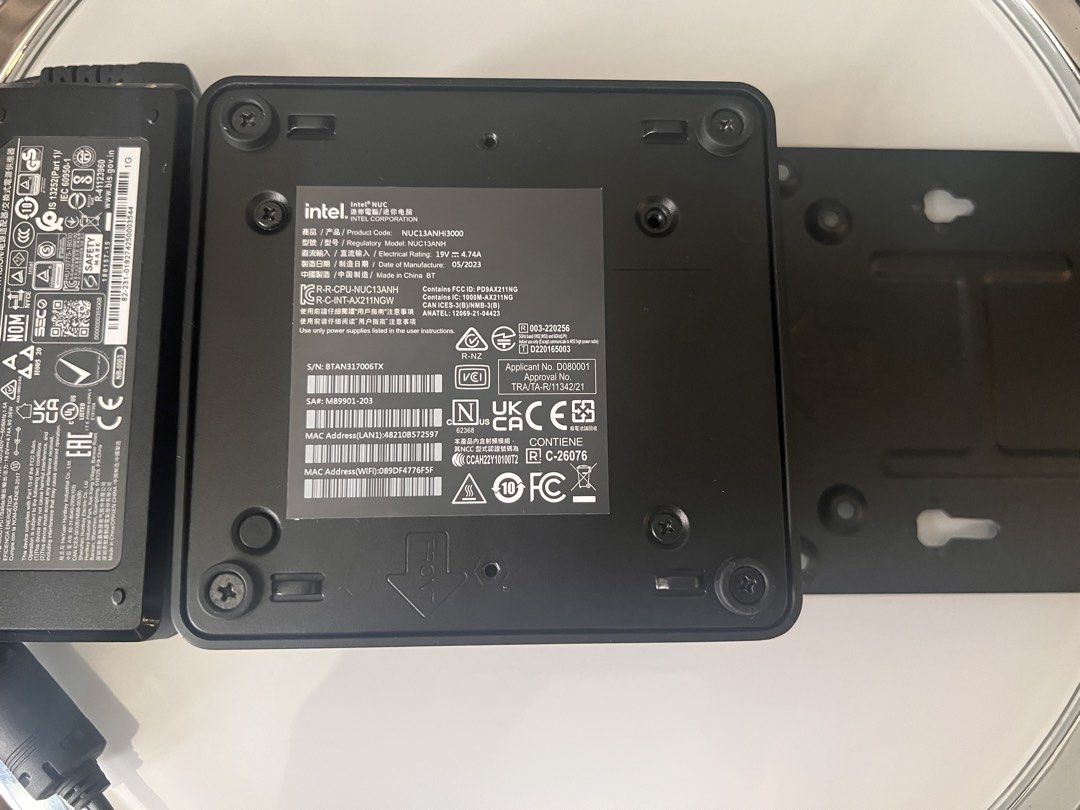Intel NUC i3 13th Gen Mini PC (Category: Desktops) located in Mandaluyong City. Submitted by l2ayne (Listing ID 1429515266, Image 3). Description: Intel NUC i3 13th Gen Mini PC Intel Core i3 13th Gen Processor 8GB DDR4 Memory 256GB SSD Sata Integrated Wireless Integrated Bluetooth Inclusions: Power adapter with power cable Vesa mount Price 12k only Pick up Location Mandaluyong / Taguig Accept LBC / Lalamove buyer will shoulder shipping fee NOTE: 