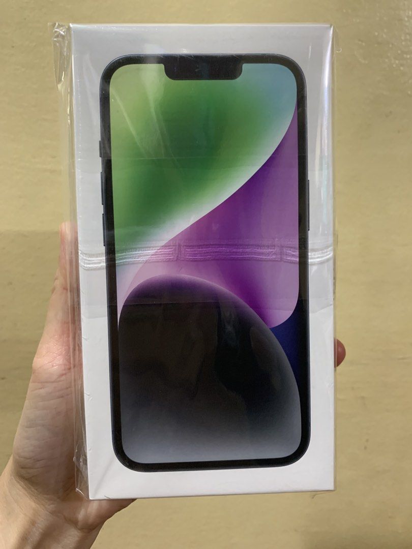 IPHONE 14 256GB NTC (Category: iPhone 14 Series) located in Manila. Submitted by uretihsia_ (Listing ID 1429578376, Image 2). Description: Brand New Sealed Iphone 14 256gb ✅ available in Starlight and Midnight ✅NTC Approved ✅ One year warranty upon activation ✅ Below SRP.