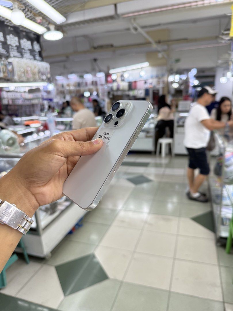 iPhone 15 Pro 128gb Smart 97% batt NTC (Category: iPhone 15 Series) located in Manila. Submitted by carimgadgets (Listing ID 1429562423, Image 3). Description: .