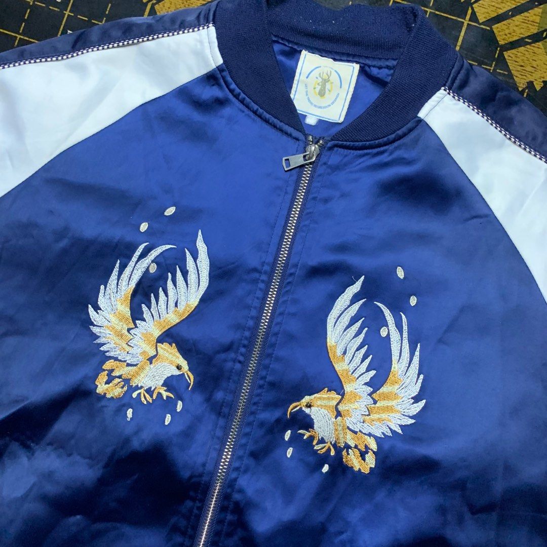 Japanese Souvenir Sujakan Jacket (Category: Coats, Jackets and Outerwear) located in Manila. Submitted by vanmeds (Listing ID 1429629963, Image 2). Description: 90’s sujakan jacket 23x26 dimes excellent condition .