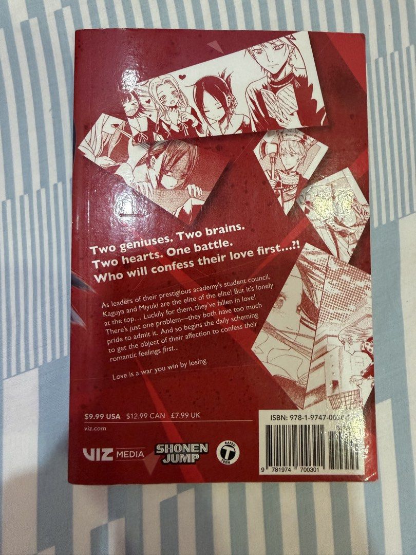 Kaguya-sama: Love is War - Volume 1 (Category: Comics & Manga) located in General Santos City (Dadiangas). Submitted by vxiechii (Listing ID 1429548669, Image 2). Description: - has minor flaws that cannot be seen directly - jnt only - gcash only, buyer must pay for sf aswell .