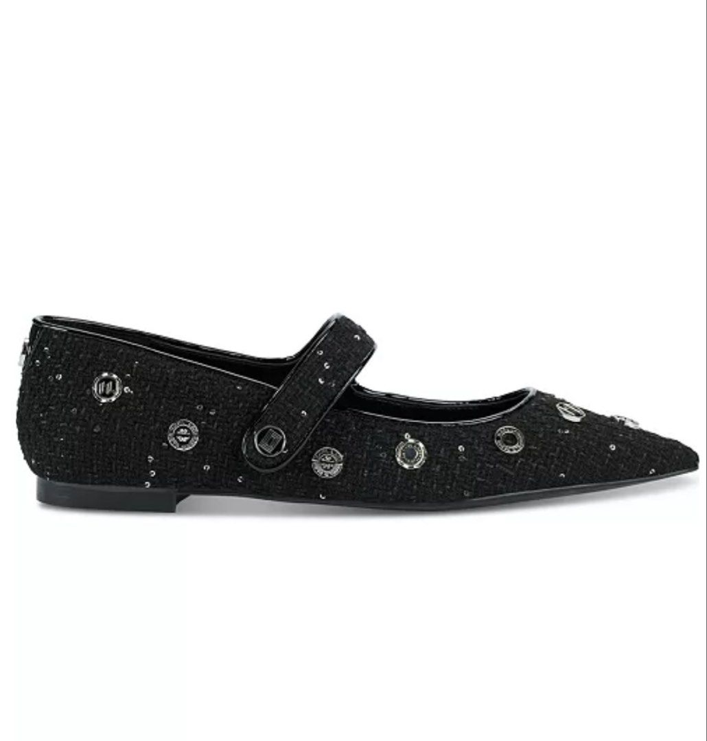 Karl Lagerfeld Black Embellished Flats (Category: Flats & Sandals) located in Binangonan. Submitted by ally_b (Listing ID 1429511323, Image 2). Description: Brand new.