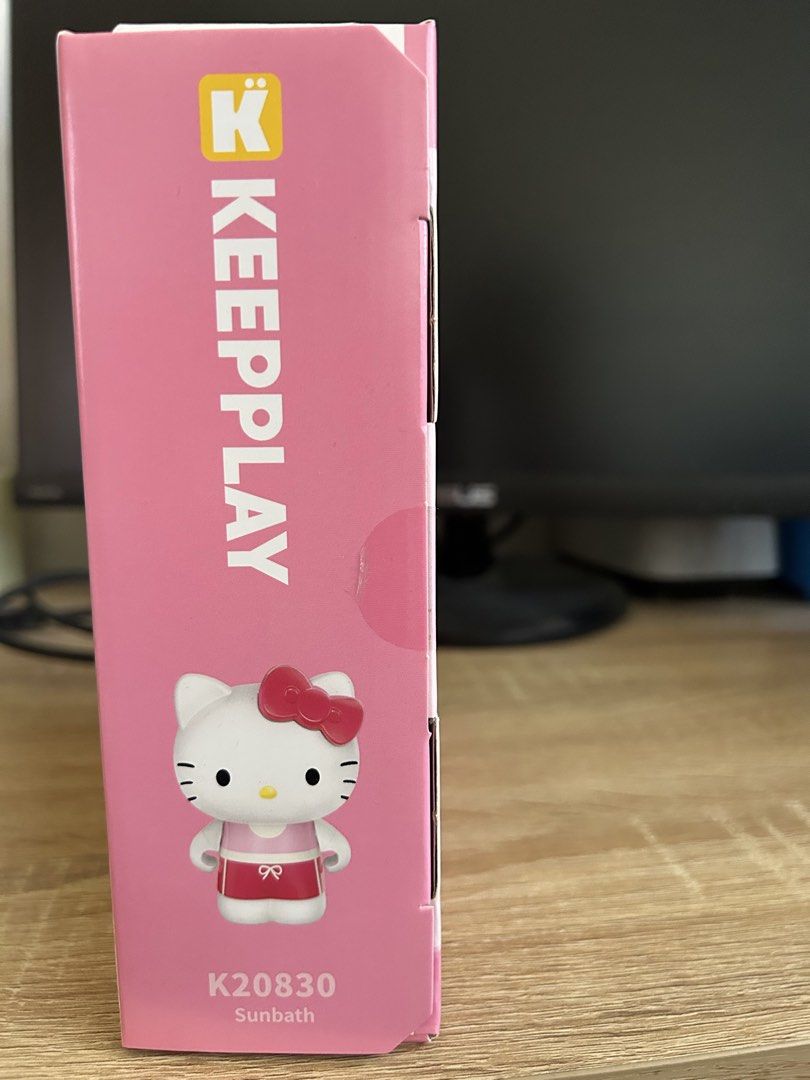 Keepplay Sanrio Hello Kitty Sunbath (Category: Lego & Building Sets) located in Pasig City. Submitted by mr_declutterer (Listing ID 1429523232, Image 3). Description: Decluttering! Building bricks similar to lego. Please check picture for condition of box. Pay via Gcash or Bank transfer (BPI or BDO). Shipping cost not yet included..