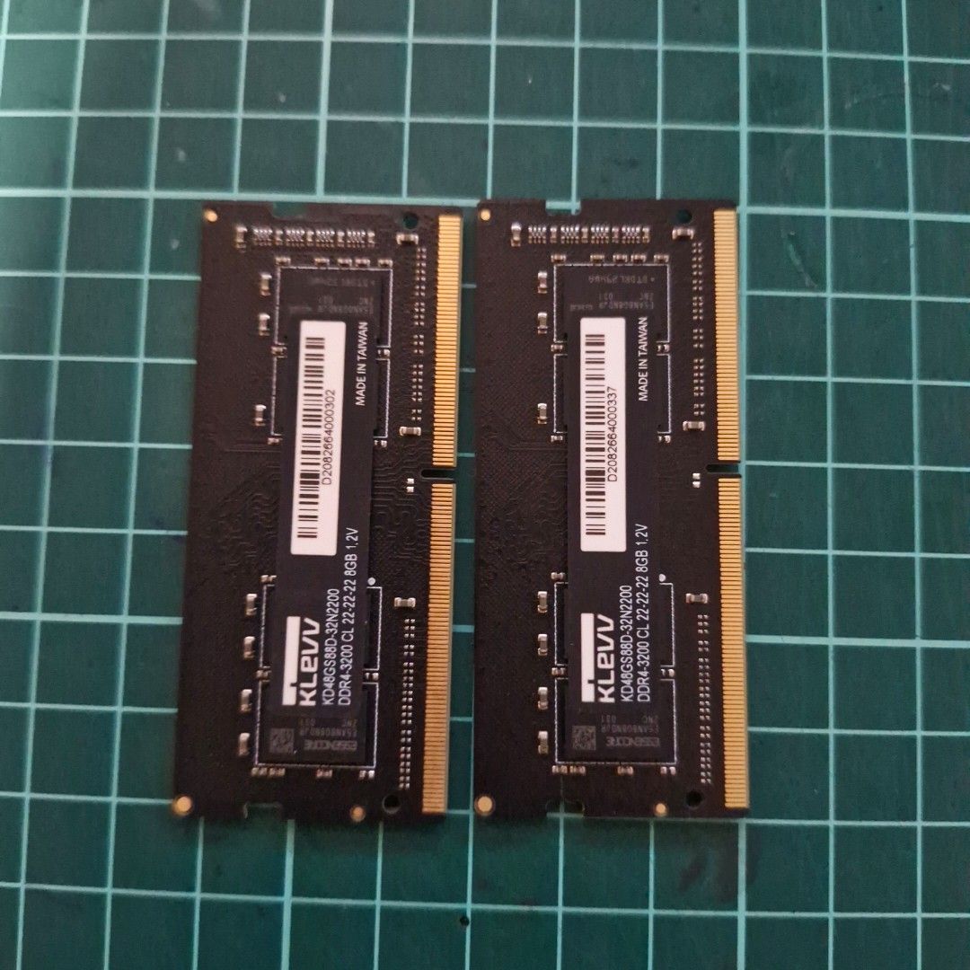 KLEVV DDR4 3200MHz 8GB RAM (2x4GB)