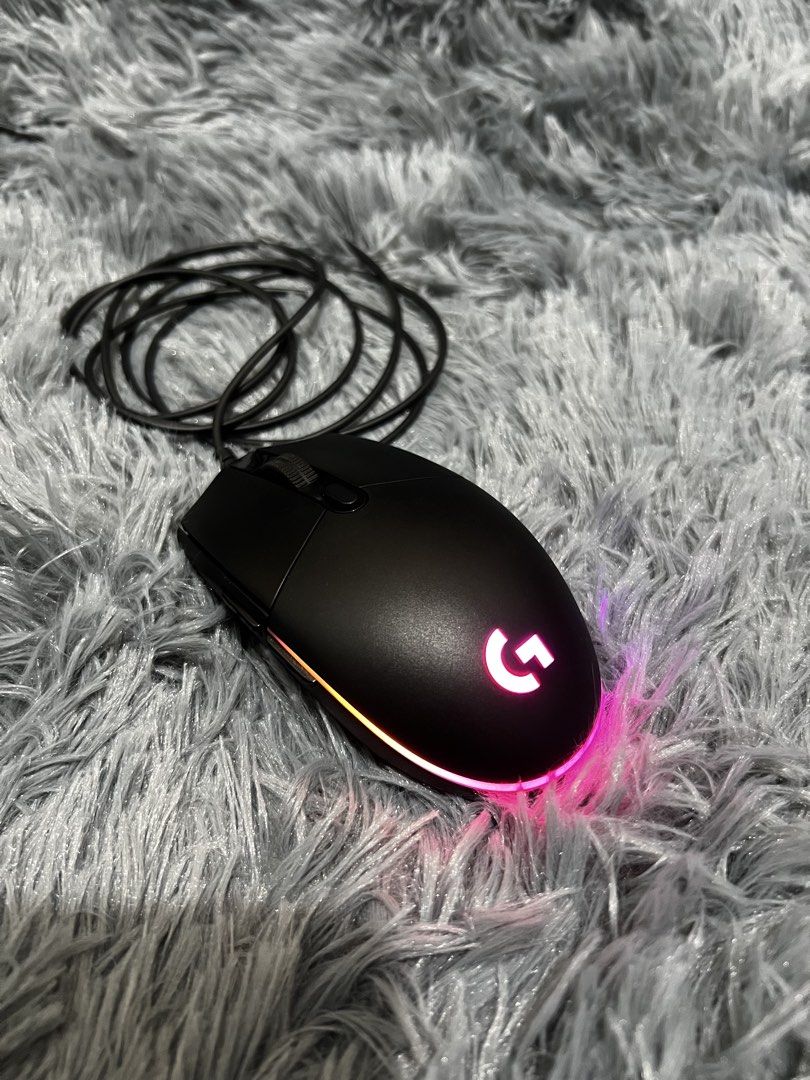 Logitech G102 LIGHTSYNC Gaming Mouse (Category: Mouse & Mousepads) located in Manila. Submitted by claurenj (Listing ID 1429622702, Image 2). Description: Original price at P2,000. Rfs: Decluttering.