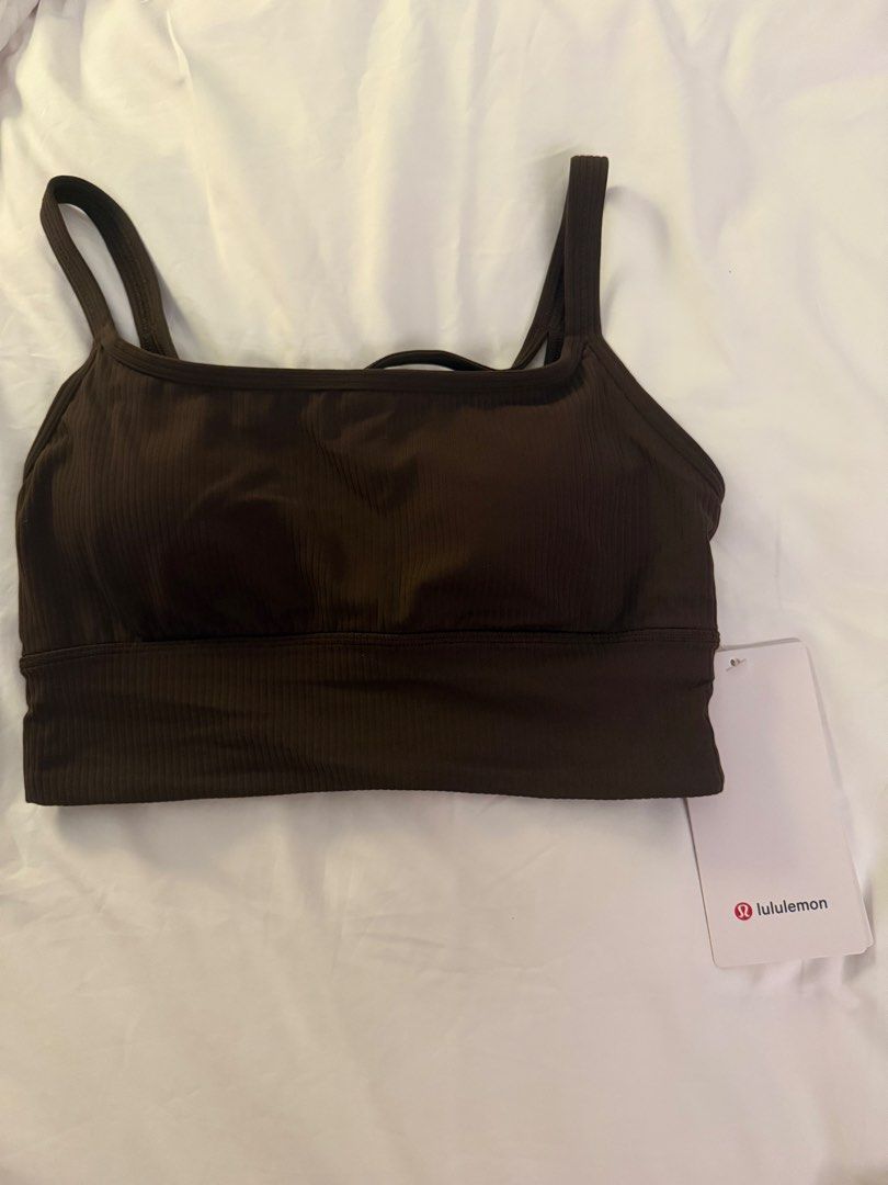 Lululemon Align Scoop Crossback Ribbed Bra (Category: Activewear) located in Makati City. Submitted by decluttering822 (Listing ID 1429598405, Image 3). Description: Size 6 Brand new with tags RFS: got the wrong size Got this for 480HKD (₱3,700) Slightly negotiable .