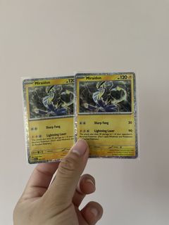 Miraidon mcdonalds For Sale | Toys & Games | Carousell Singapore