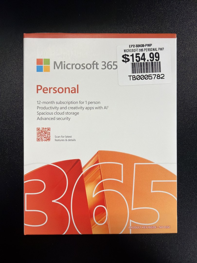 Microsoft 365 Personal 12 Month Subscription, Computers & Tech, Parts