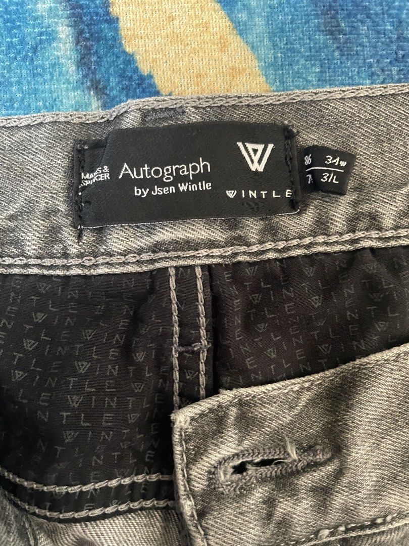 M&S Mens Straight cut Jeans (Category: Jeans) located in Quezon City. Submitted by dbs_16 (Listing ID 1429585283, Image 2). Description: M&S Jsen Wintle Collection Jeans 34 Waist, 31 Length.