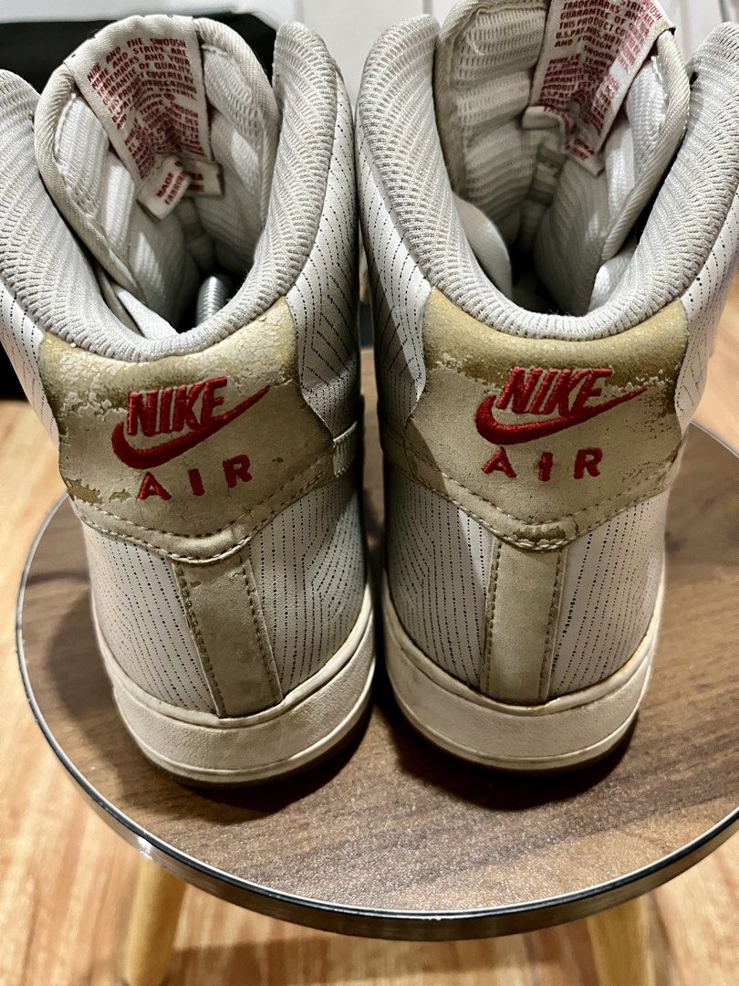 Nike Air Force 1 High Top Sneakers (Category: Sneakers) located in Manila. Submitted by navarrojov61988 (Listing ID 1429577868, Image 2). Description: AF-1 High cut good as new .