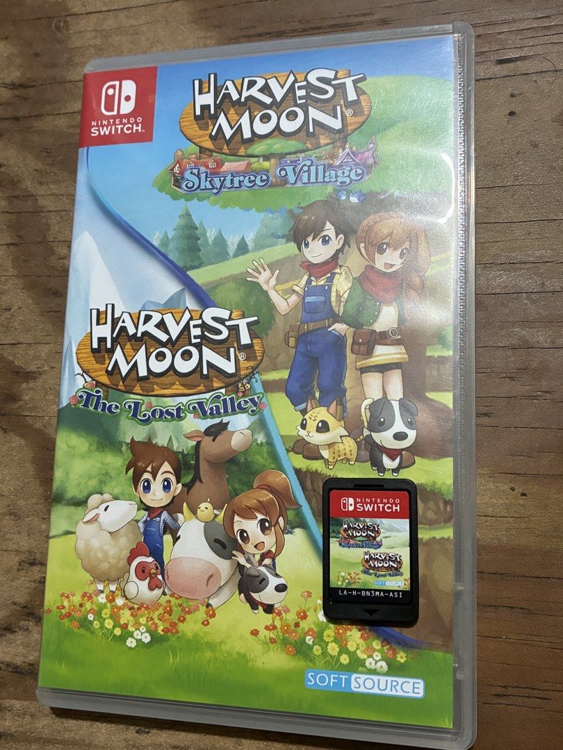 Nintendo Switch game Harvest Moon Skytree Village + The Lost Valley ...