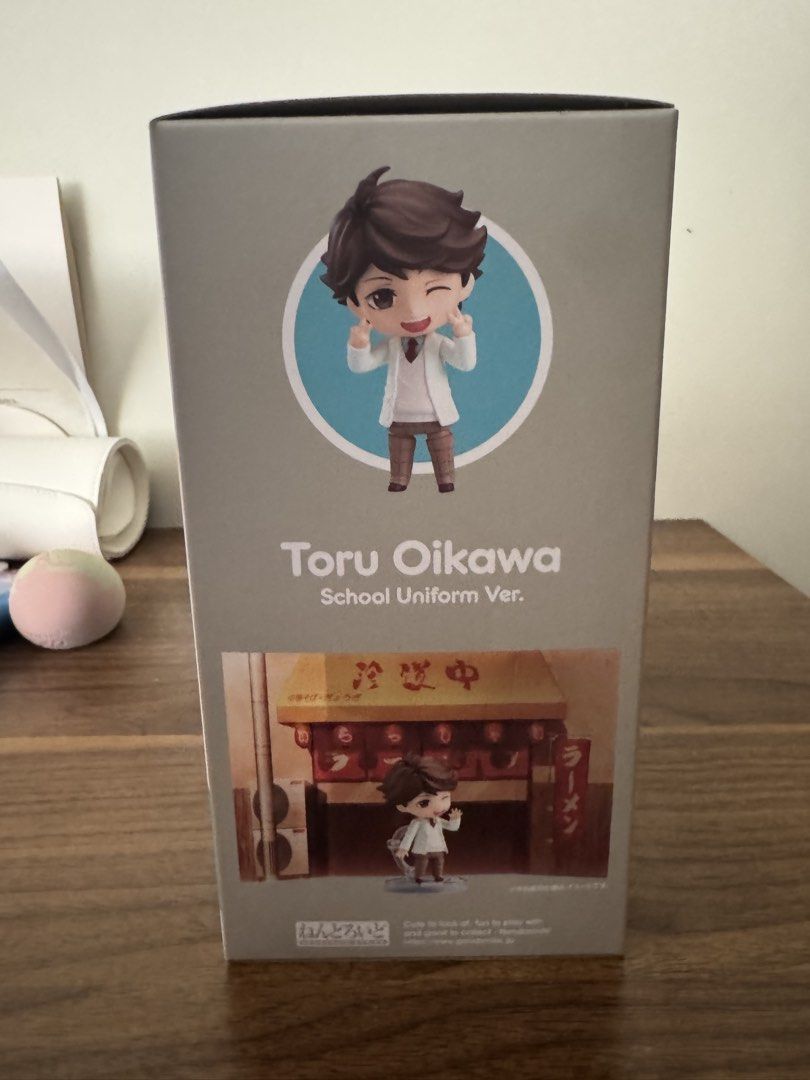 Oikawa Haikyu Nendoroid (Category: Designer & Blind Box Toys) located in Quezon City. Submitted by jlct13 (Listing ID 1429576027, Image 2). Description: Oilawa Toru Nendoroid Never opened.