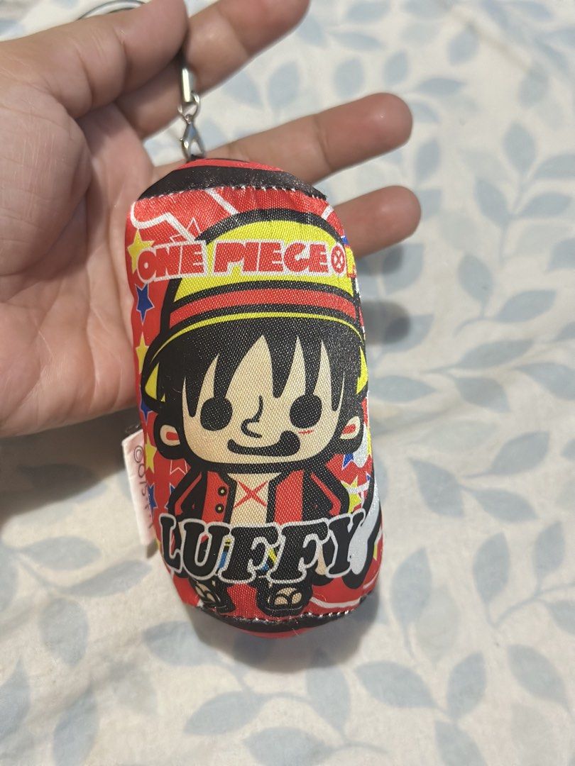 One Piece Luffy Keychain Bag charm plushie (Category: Plushies & Soft Toys) located in General Santos City (Dadiangas). Submitted by toysville888 (Listing ID 1429628751, Image 1). Description: no flaws.