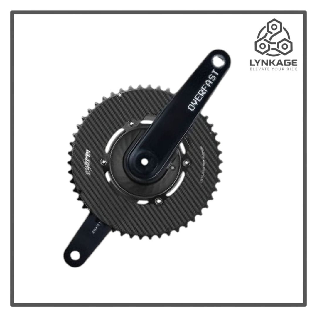 OVERFAST — OVERFAST Carbon Powermeter / Non-Powermeter Crankset — cranksets