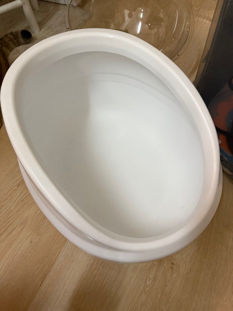 Pet Carrier Bowl Litterbox Cone all at $30 (Category: Homes & Other Pet Accessories) located in Singapore. Submitted by iamshopaholix (Listing ID 1429577222, Image 3). Description: Take all 3 at $30 Cat Carrier Cat bowl Cat litterbox Cat Cone All lightly used and in good condition Self collect at Jurong West or discuss.