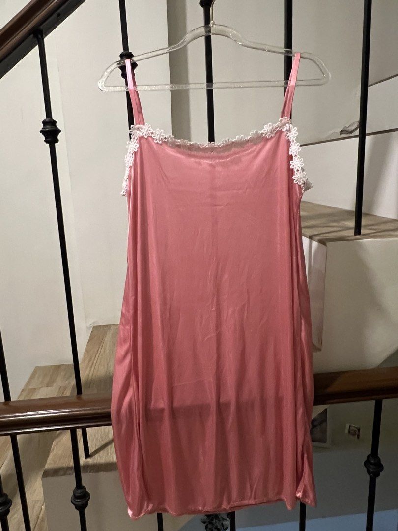Pink Slip Dress with Lace Trim (Category: Dresses) located in Trece Martires City. Submitted by jaaadeya (Listing ID 1429506821, Image 2). Description: .