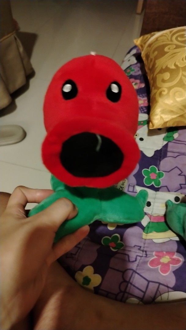 Plants vs. Zombies Plush Toys Set (Category: Plushies & Soft Toys) located in Cavite. Submitted by xnyukina (Listing ID 1429605205, Image 2). Description: Listing includes a set of three Plants vs. Zombies plush toys. The set features a Peashooter, a Wall-nut, and a Watermelon. Each plush toy has detailed embroidery and vibrant colors. They are soft and cuddly, perfect for fans of the game or as a gift. These plush toys are great for display or p