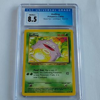 koffing pokemon card 1995 Koga's Koffing 1st Edition main image 1