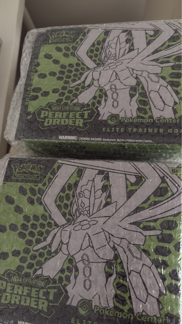 Pokemon Perfect Order PC ETB (UNSHRINK), Hobbies & Toys, Toys & Games ...