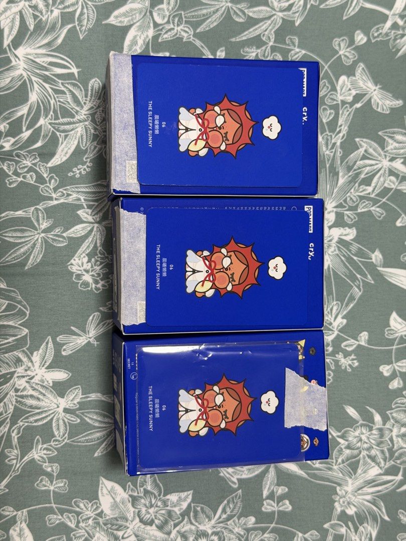 Popmart Crybaby Crying to the Moon (Category: Designer & Blind Box Toys) located in Quezon City. Submitted by cc.cloudy (Listing ID 1429644517, Image 2). Description: ₱500 each below srp Confirmed & SEALED foil (open bottom) The Sleepy Sunny RFS: 3 na yung dupes ko hahahayyyy.