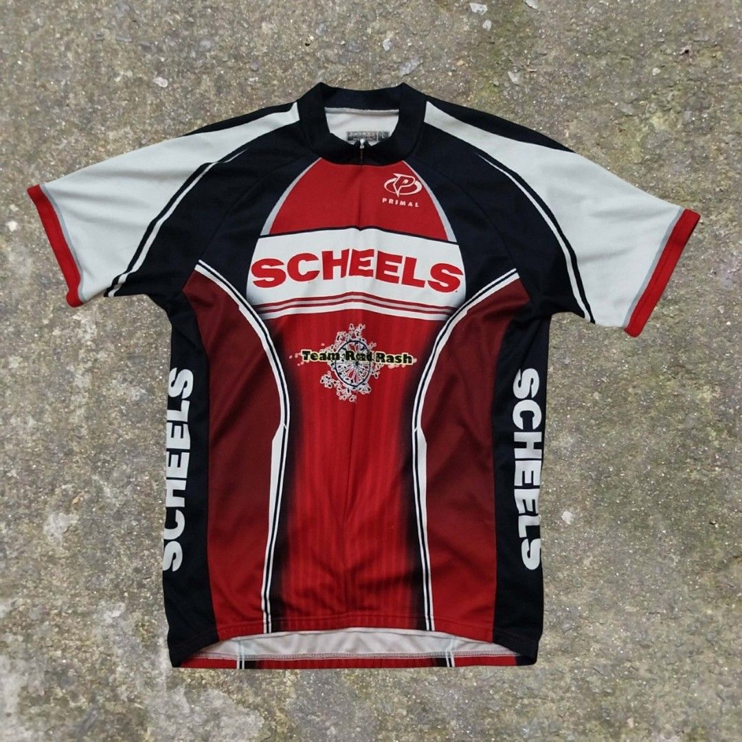 Primal Wear "Scheels" Bike Jersey (Category: Tshirts & Polo Shirts ) located in Quezon City. Submitted by rorshack (Listing ID 1429611655, Image 1). Description: 18 WIDTH 27 LENGTH .