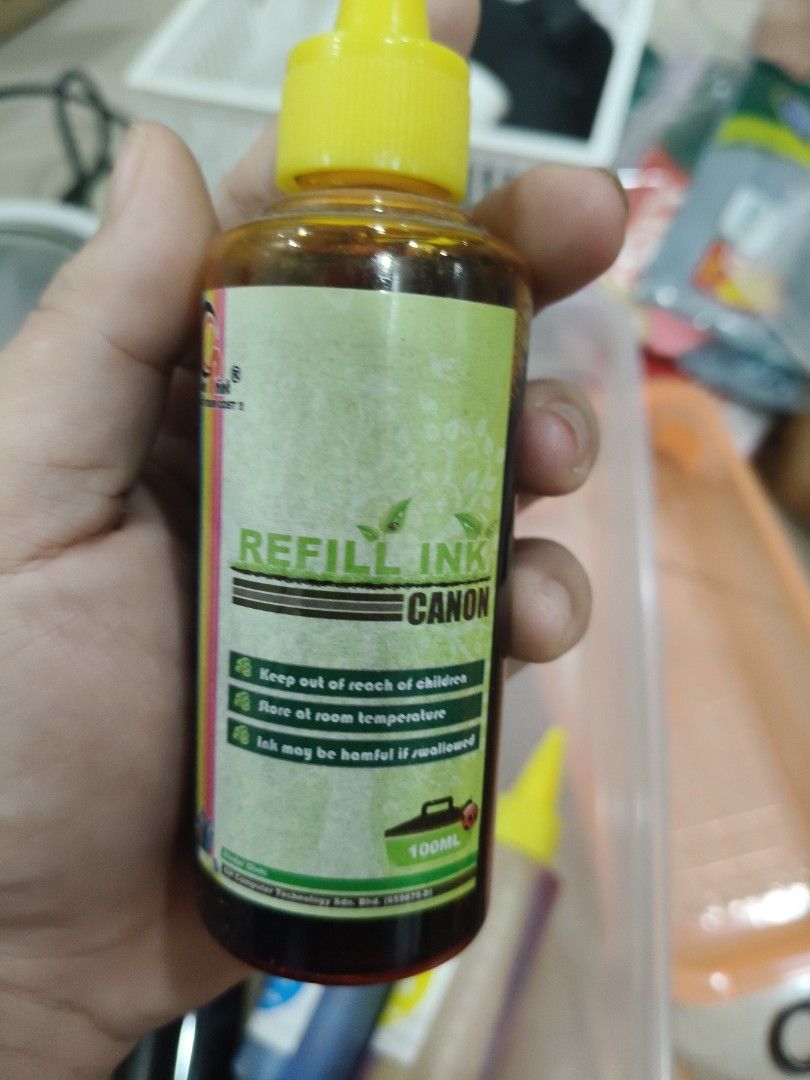 Printer ink (Category: Printers, Scanners & Copiers) located in Subang Jaya. Submitted by lmk_it (Listing ID 1429648685, Image 2). Description: Take all for RM 18.