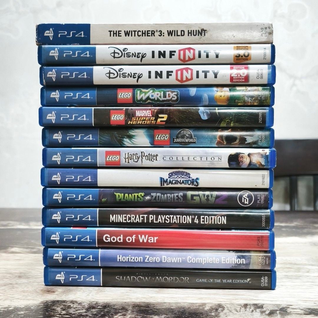PS4 Game Bundle: Witcher 3, Disney Infinity, and More, Video Gaming ...