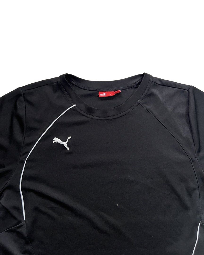 Puma Black XL T-shirt (Category: Tshirts & Polo Shirts ) located in Angono. Submitted by odd.fitt (Listing ID 1429653106, Image 2). Description: XL on tag 22W 28L Embroidered details Complete tags Lints.