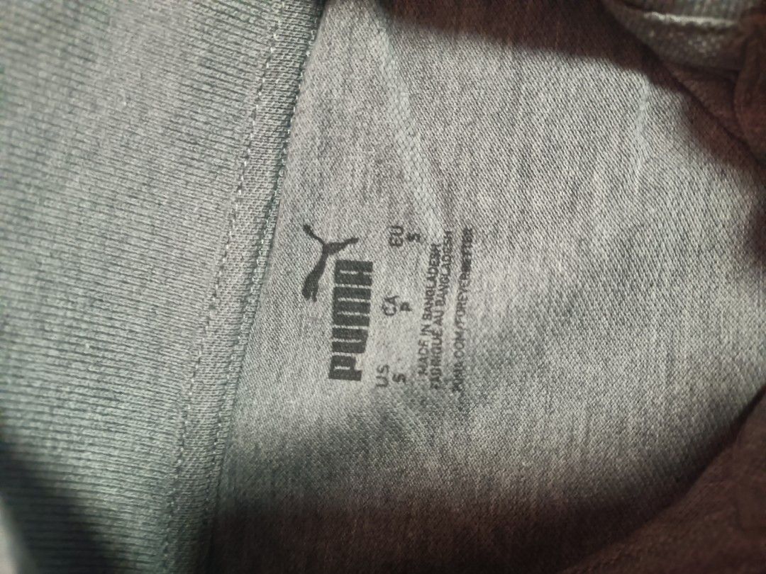 Puma Polo Shirt - Gray - Size S (Category: Tshirts & Polo Shirts ) located in Bacolod City. Submitted by stixx__ (Listing ID 1429657206, Image 2). Description: Almost brand new. Used Once. Length: 17" Width: 27" .