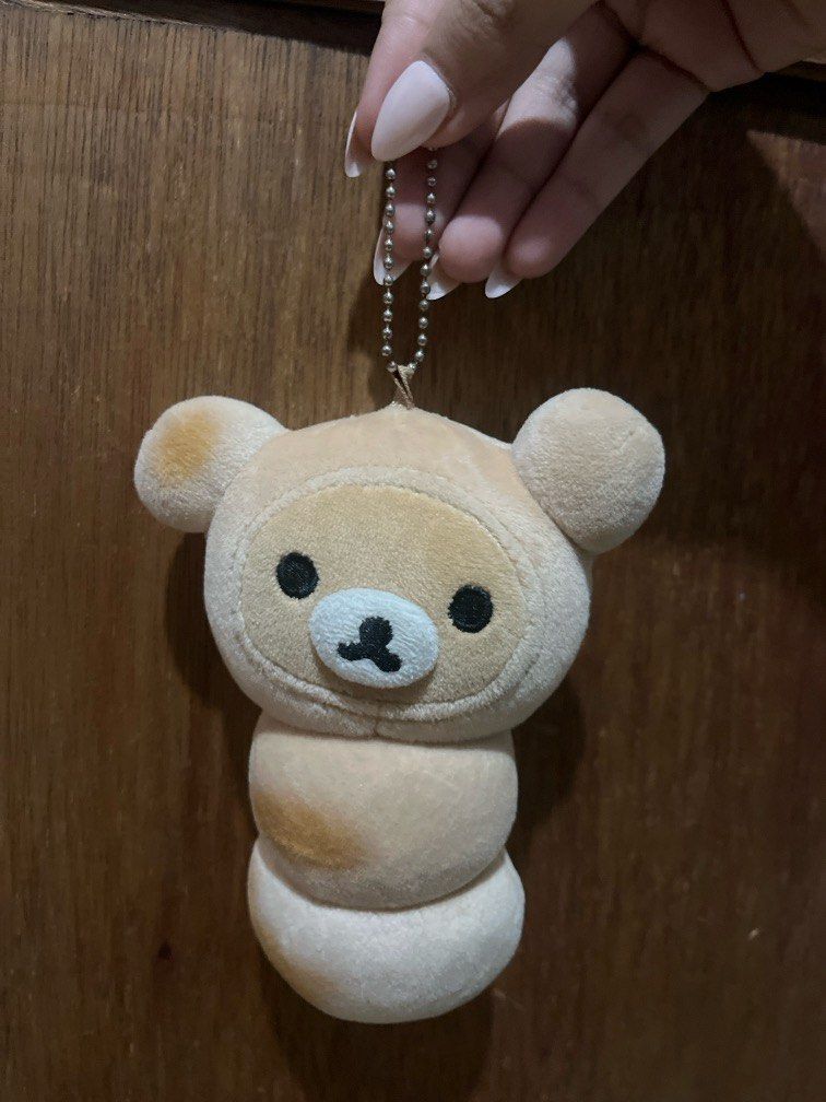 Rilakkuma Rice Balls Plush Keychain (Category: Plushies & Soft Toys) located in Manila. Submitted by solramm (Listing ID 1429649591, Image 2). Description: Just not original.