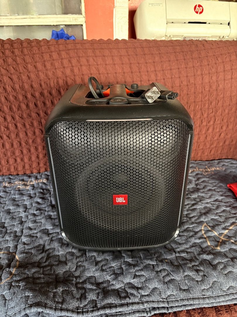 RUSH!! JBL PARTYBOX SPEAKER WITH 2 MIC (Category: Soundbars, Speakers & Amplifiers) located in Quezon City. Submitted by besottedph (Listing ID 1429542165, Image 1). Description: INCLUDES TWO JBL MIC RUSH MEETUP AROUND QC .