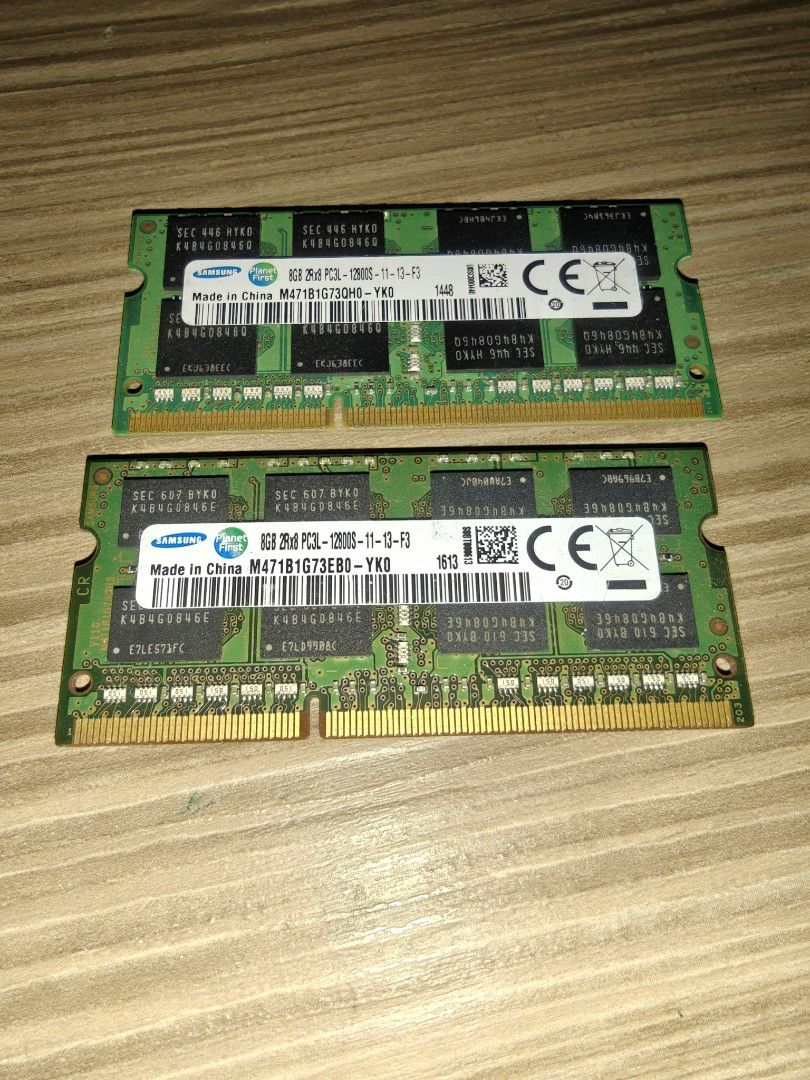 Samsung 8GB DDR3 PC3-12800S RAM