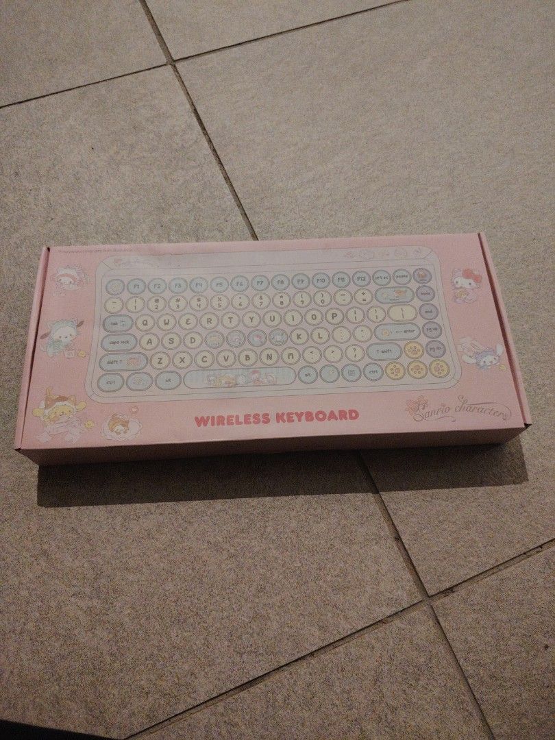Sanrio Characters Wireless Keyboard474667724707604480