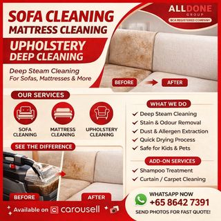 Move Out Cleaning + Upholstery + Handyman Package (All-in-One Service) Collection item 2
