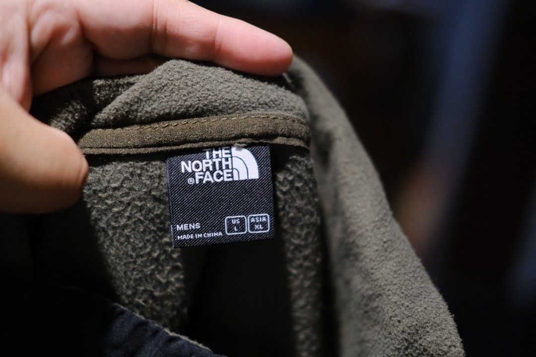 The North Face Fleece Jacket - Olive Green (Category: Coats, Jackets and Outerwear) located in Manila. Submitted by mr.suave (Listing ID 1429606866, Image 3). Description: Good as new Size: Large.