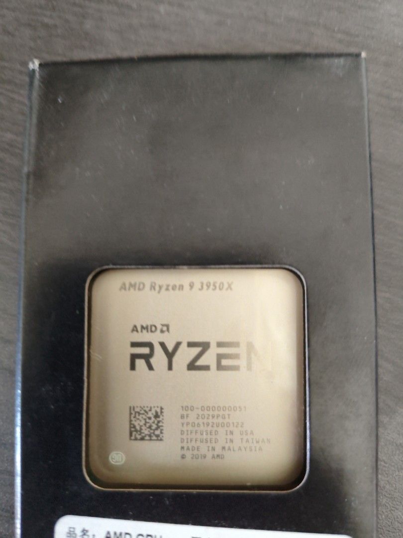 Used AMD Ryzen 9 3950X CPU471040095243489283