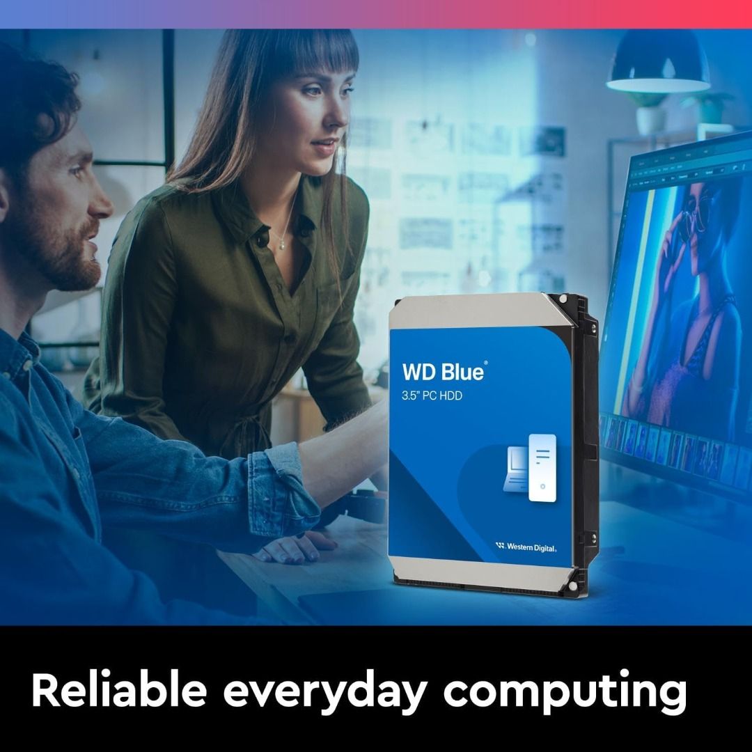 WD Blue 4TB Desktop PC Internal Hard Disk Drive WD40EZZX (Category: Hard Disks & Thumbdrives) located in San Juan City. Submitted by princessshyph (Listing ID 1429510260, Image 3). Description: WD Blue 4TB Desktop PC Internal Hard Disk Drive (WD40EZZX) Looking to upgrade your PC storage? This WD Blue 4TB HDD is a reliable and high-capacity solution, perfect for everyday use, gaming, and file storage. Trusted brand and durable performance for long