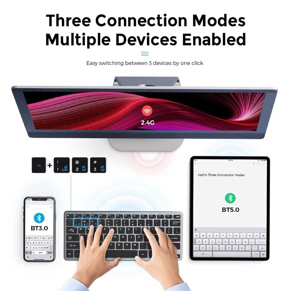 Wireless Bluetooth Keyboard443351165389383681