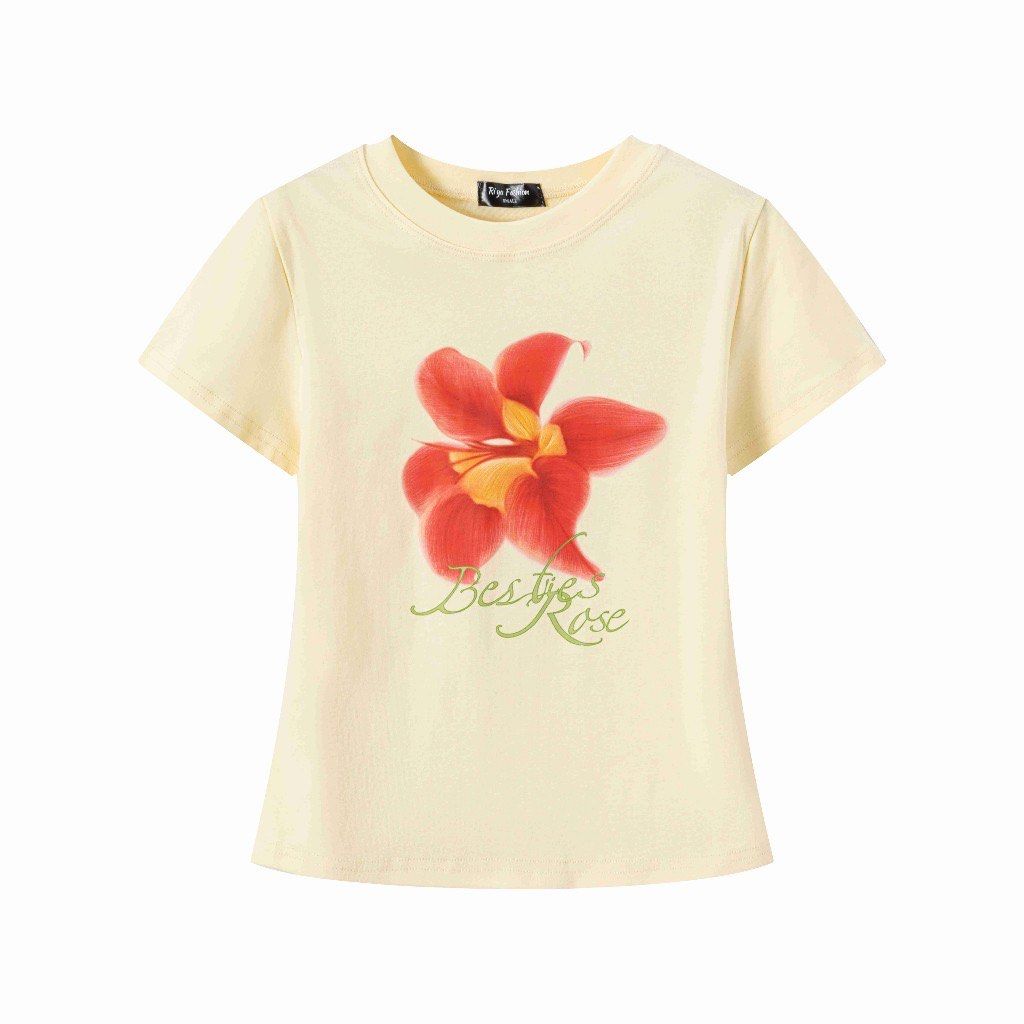 Yellow Summer Flower Top (Category: Shirts) located in Las Pinas. Submitted by l0vewave (Listing ID 1429508336, Image 2). Description: - used once only - XL - cotton fabric, good quality - model: 38 bust, 36 waist 📍 bf resort village, las piñas 🚚: pick up or lalamove only.