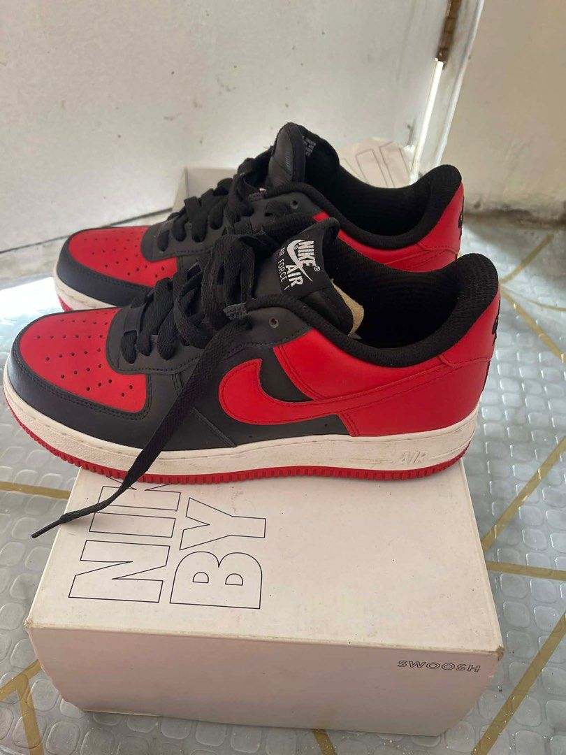 Airforce 1 Nike ID (Category: Sneakers) located in Cabanatuan. Submitted by yusitems (Listing ID 1431288984, Image 1). Description: Condition: 9/10 Size 7 - 25cm Rfs: Need funds Shipping via J&T or LBC .
