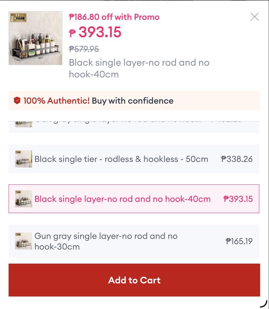 Aluminum Bathroom Rack (Category: Bathtub & Bath Accessories) located in Caloocan City. Submitted by pitlanegf (Listing ID 1431235096, Image 3). Description: .