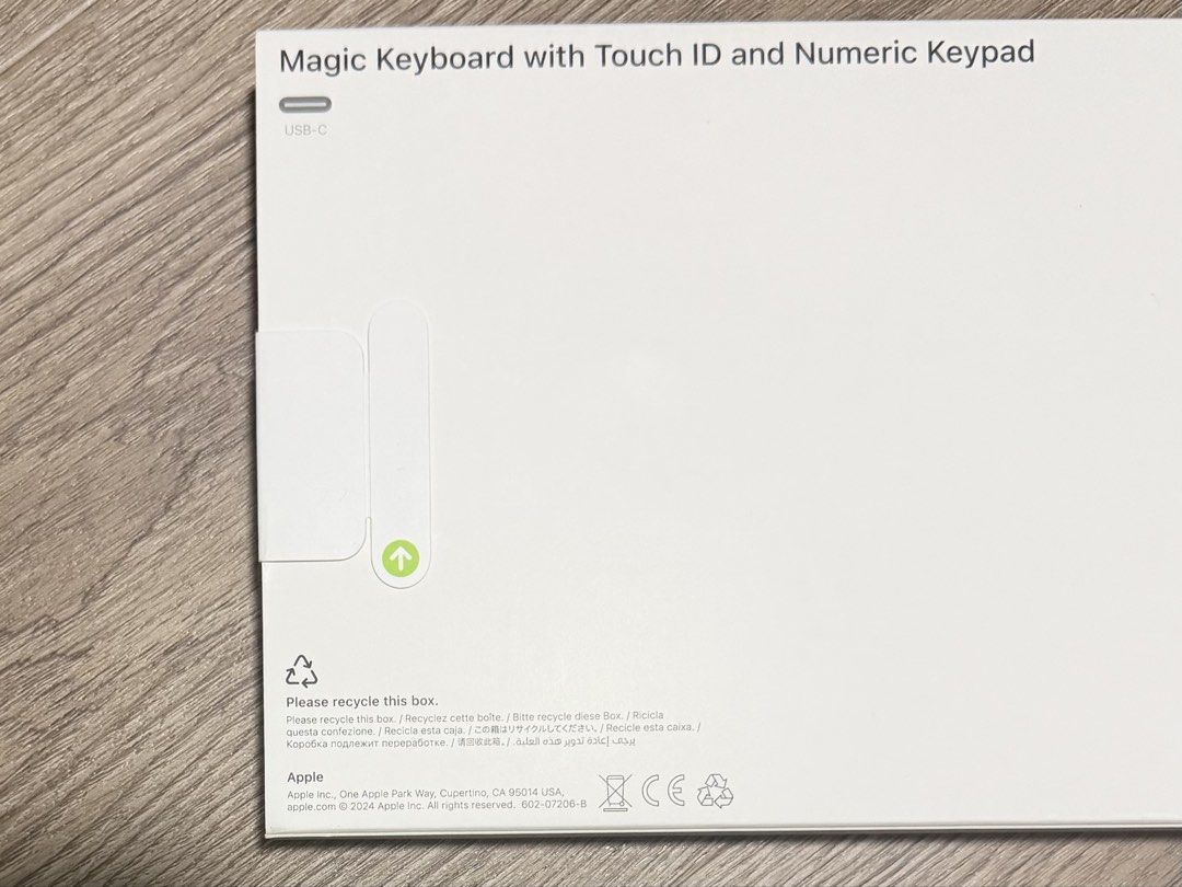 Apple Magic Keyboard with Touch ID and Numeric Keypad452148502233108481