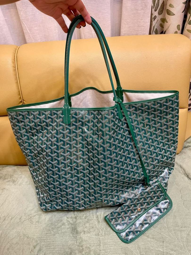 Authentic Goyard St Louis GM size (Category: Luxury Bags & Wallets) located in Quezon City. Submitted by jhaediah (Listing ID 1379436589, Image 2). Description: Authentic 💯 GM Size 💓4.10 Like new condition With original dustbag & pouch Lalamove Ready!.