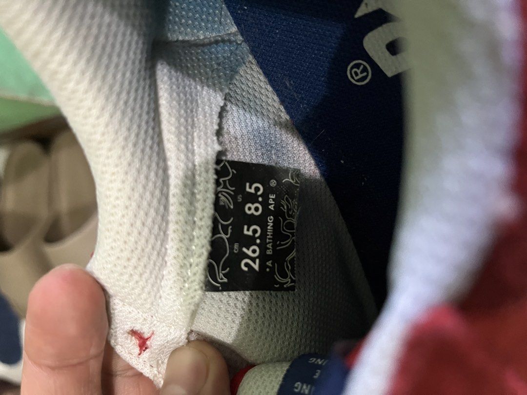 BAPE MAD STA Red (Category: Sneakers) located in Paranaque City. Submitted by BeyondRepair (Listing ID 1431197032, Image 3). Description: Bape MAD STA (Replica) No Box 2500 + Shipping fee.